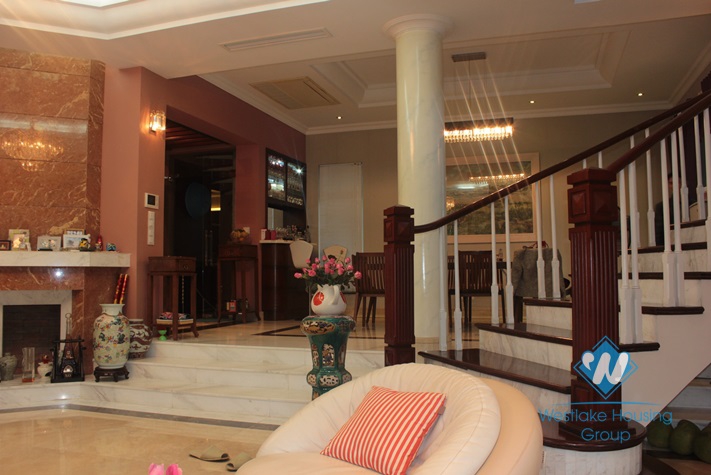 Modern and beautiful house for lease in Tay Ho district, Hanoi