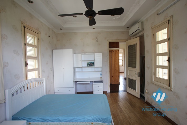 Beautiful house with big garden and swimming pool for lease in An Duong Vuong St, Tay Ho District, Ha Noi