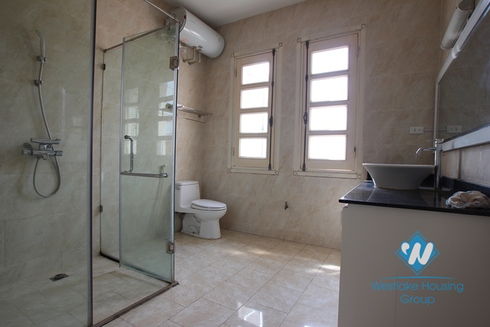 Beautiful house with big garden and swimming pool for lease in An Duong Vuong St, Tay Ho District, Ha Noi