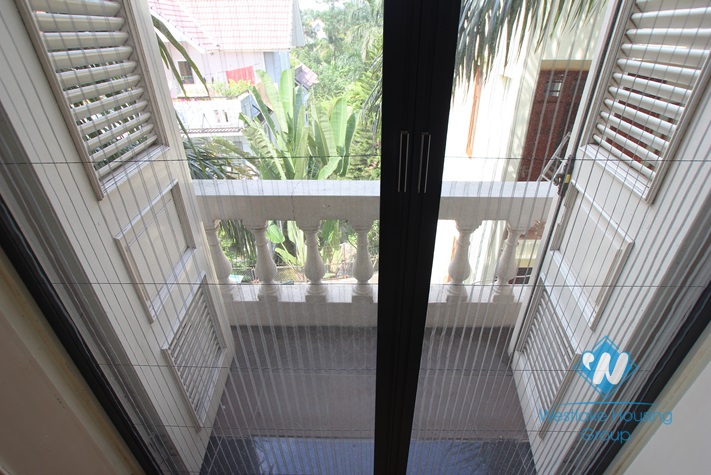 Beautiful house with big garden and swimming pool for lease in An Duong Vuong St, Tay Ho District, Ha Noi