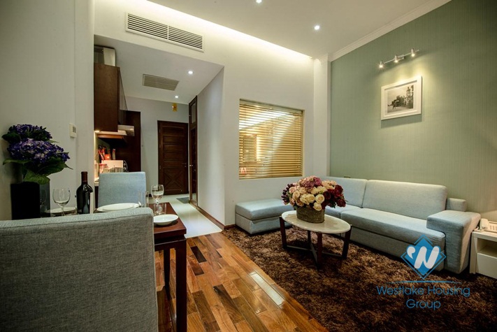Deluxe studio apartment for rent on Pho Duc Chinh, Truc Bach
