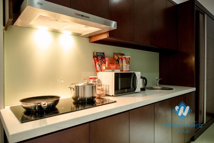 Deluxe studio apartment for rent on Pho Duc Chinh, Truc Bach