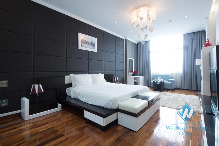 Deluxe studio apartment for rent on Pho Duc Chinh, Truc Bach