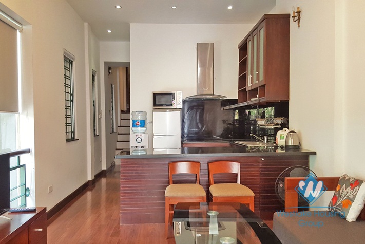 One bedroom serviced apartment for rent on Linh Lang, Ba Dinh