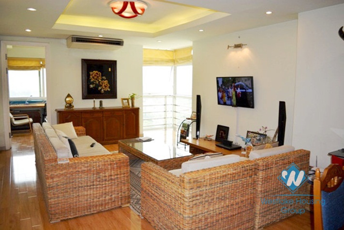 Nice apartment for rent in E Tower, Ciputra, Tay Ho, Hanoi