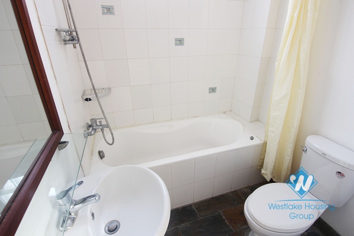Balcony apartment for rent in Tay Ho district