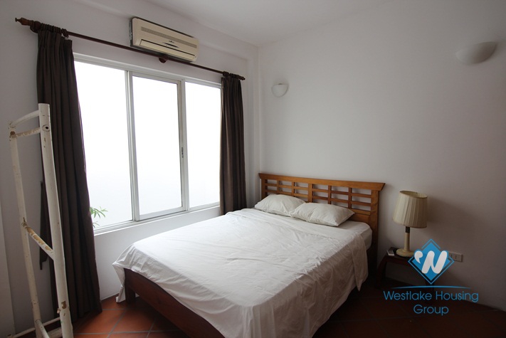 Balcony apartment for rent in Tay Ho district