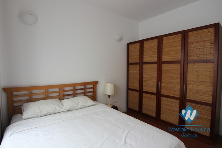 Balcony apartment for rent in Tay Ho district