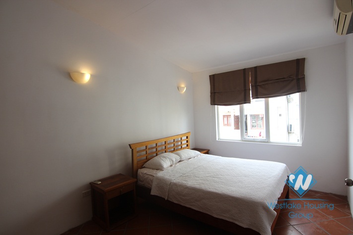 Balcony apartment for rent in Tay Ho district