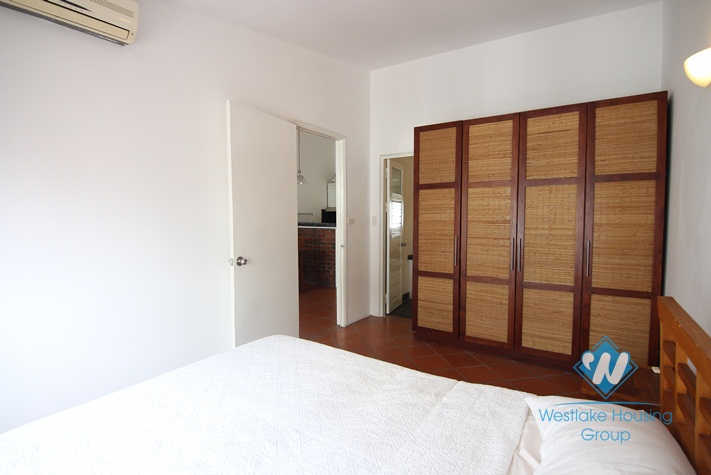 Balcony apartment for rent in Tay Ho district