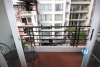 Balcony apartment for rent in Tay Ho district