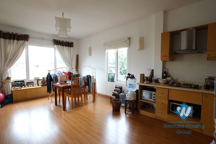 2 bedroom apartment for lease on Tay Ho street, Westlake area, Hanoi, fully furnished.