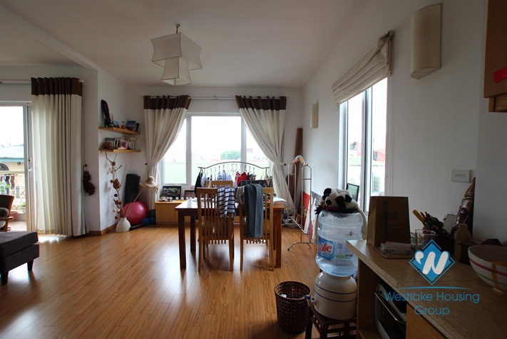 2 bedroom apartment for lease on Tay Ho street, Westlake area, Hanoi, fully furnished.