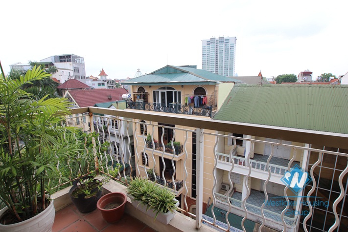 2 bedroom apartment for lease on Tay Ho street, Westlake area, Hanoi, fully furnished.
