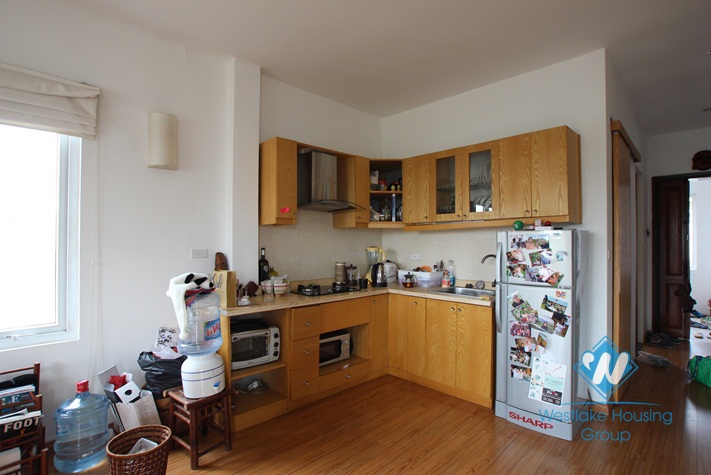 2 bedroom apartment for lease on Tay Ho street, Westlake area, Hanoi, fully furnished.