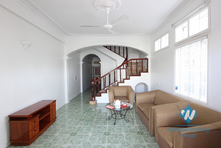 Newly renovated house beside the lake for rent in Westlake, Tay Ho area, Hanoi