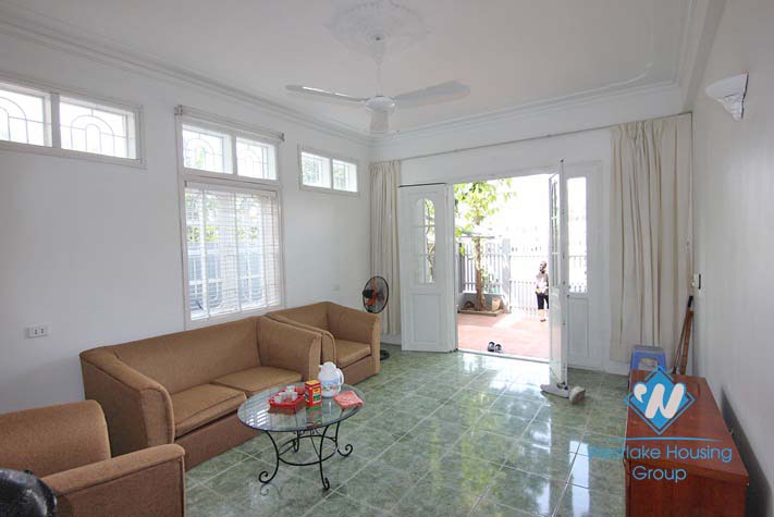Newly renovated house beside the lake for rent in Westlake, Tay Ho area, Hanoi
