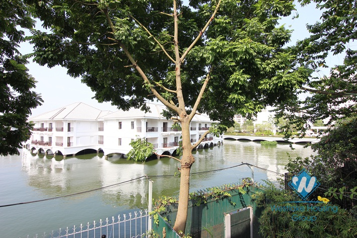 Newly renovated house beside the lake for rent in Westlake, Tay Ho area, Hanoi