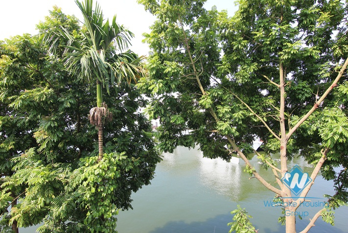 Newly renovated house beside the lake for rent in Westlake, Tay Ho area, Hanoi