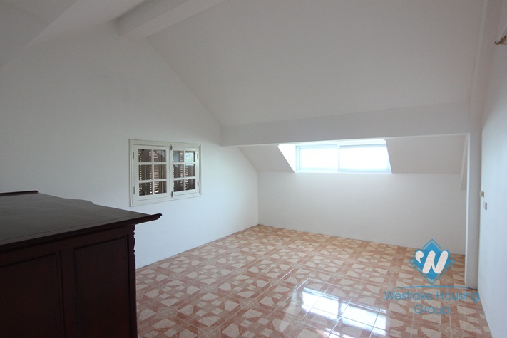 Newly renovated house beside the lake for rent in Westlake, Tay Ho area, Hanoi