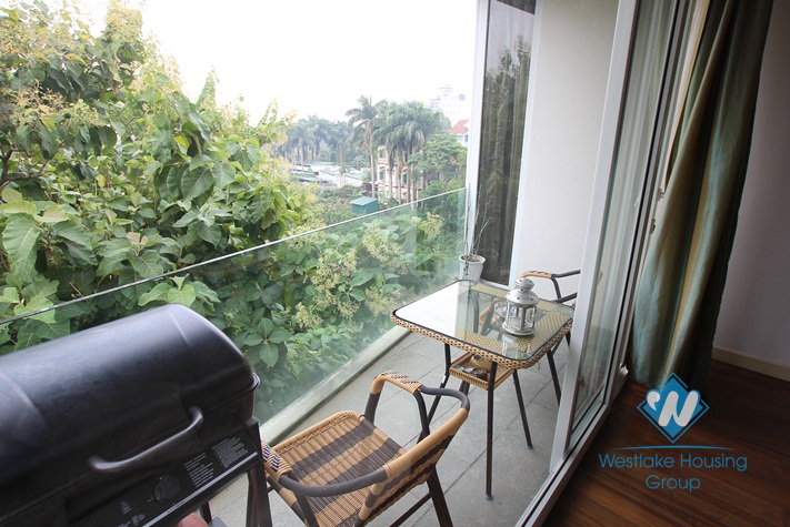 Modern serviced apartment for rent on Tay Ho, Ha Noi