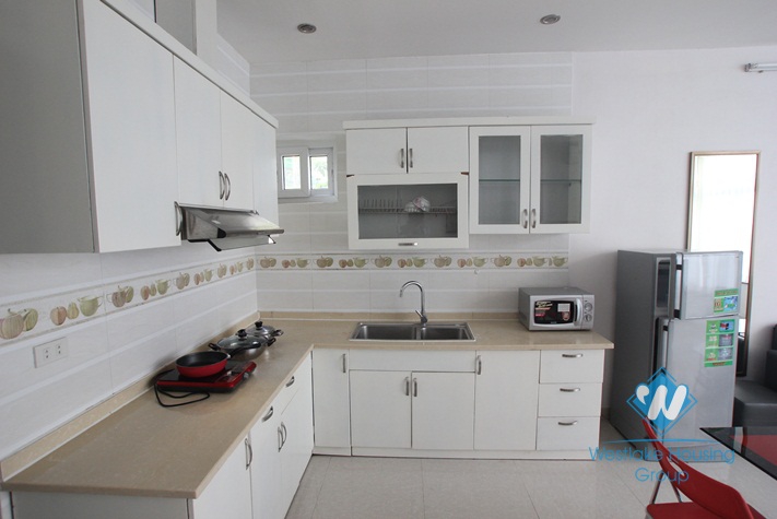 Nice one bedroom with ful furniture and bright, for rent in Xuan Dieu, Tay Ho, Ha Noi
