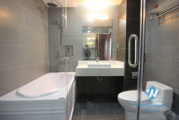 Lake view balcony, brand new apartment for rent in Tay Ho