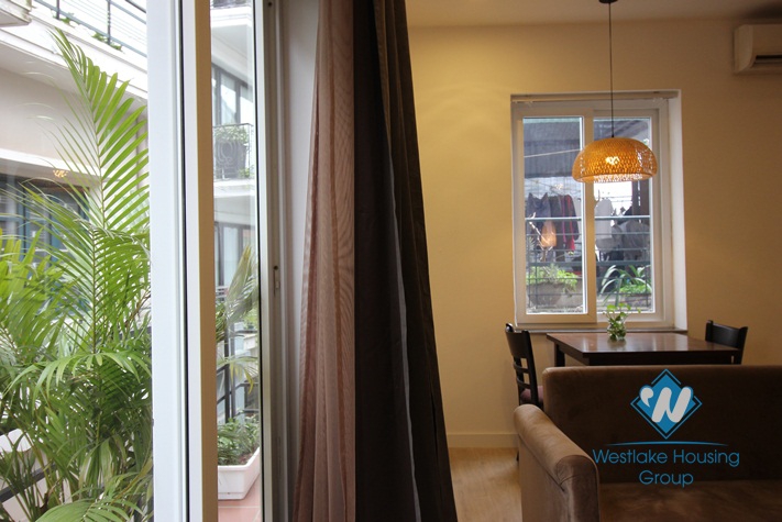 High quality one bed apartment for rent on To Ngoc Van, Tay Ho, Hanoi