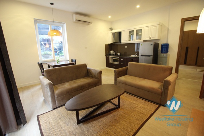 High quality one bed apartment for rent on To Ngoc Van, Tay Ho, Hanoi