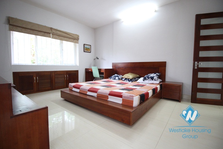 Large and bright apartment for rent in Tay Ho, Hanoi. 