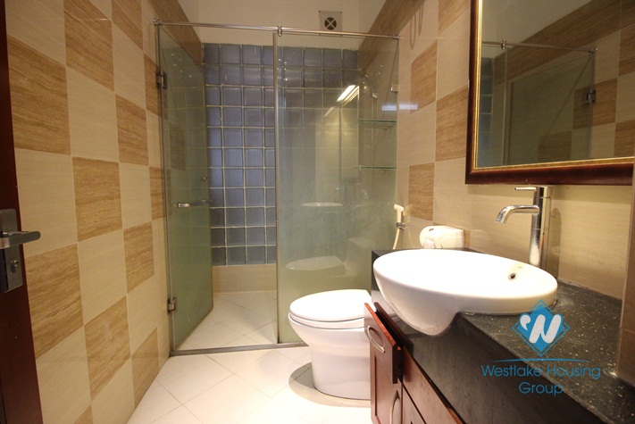 Good priced 2 bedrooms apartment for rent in Tay Ho area, Hanoi. 