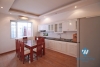 Yen Phu island spacious apartment for rent with huge balcony & bathtub 
