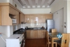 Apartment with lake view for rent in Tran Vu st, Ba Dinh district 