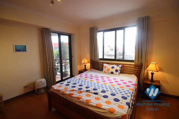 Stunning executive residence apartment for rent in Truc Bach lake, Ba Dinh, Hanoi 
