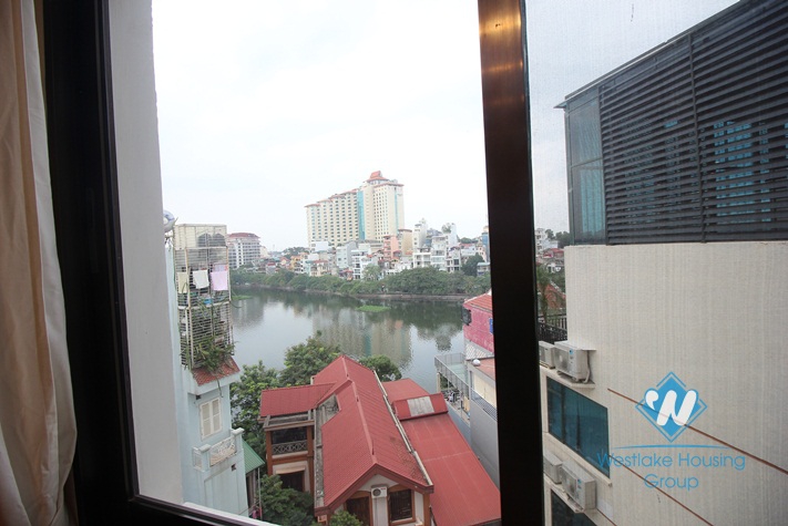 Stunning executive residence apartment for rent in Truc Bach lake, Ba Dinh, Hanoi 