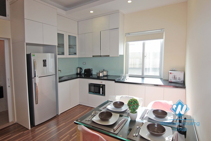 Modern one bedroom apartment for rent in Tay Ho area, Hanoi. 