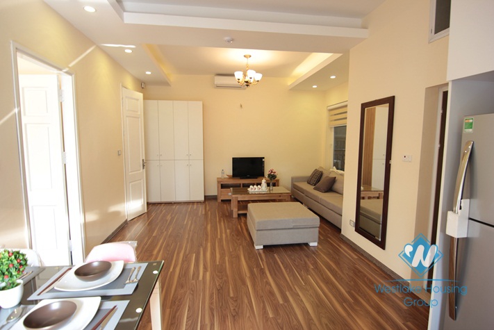 Modern one bedroom apartment for rent in Tay Ho area, Hanoi. 