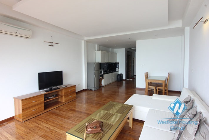 Lake view apartment for rent in Yen Phu village Tay ho