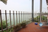 Lake view apartment for rent in Yen Phu village Tay ho