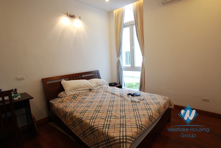 Apartment with a large terrace for rent in Xuan Dieu alley, Tay Ho