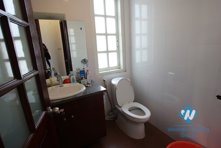 Apartment with a large terrace for rent in Xuan Dieu alley, Tay Ho