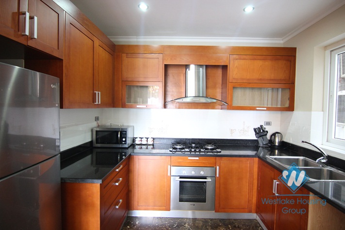 Spacious good quality apartment for rent on Xuan Dieu, Tay Ho