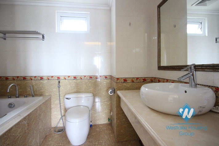 High quality apartment with lake view balcony for rent in Westlake Tay Ho