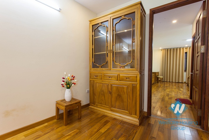 New serviced apartment with 2 big bedrooms for rent on Thuy Khue, Tay Ho