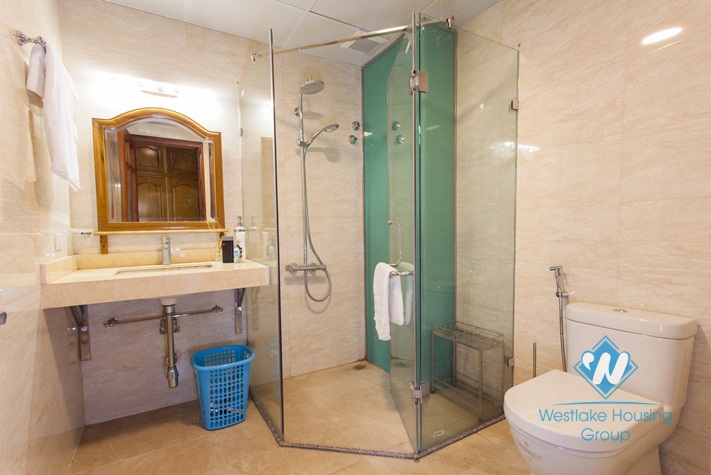 New serviced apartment with 2 big bedrooms for rent on Thuy Khue, Tay Ho