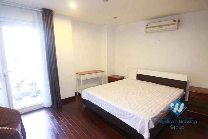 Lake view apartment for rent in Truc Bach, Hanoi