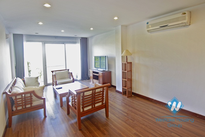Lake view apartment for rent in Truc Bach, Hanoi