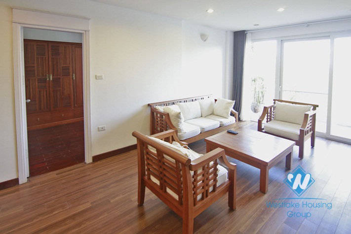 Lake view apartment for rent in Truc Bach, Hanoi