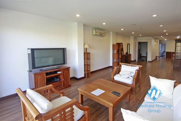 Lake view apartment for rent in Truc Bach, Hanoi
