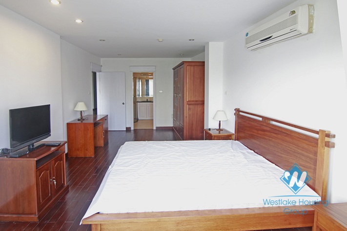 Lake view apartment for rent in Truc Bach, Hanoi